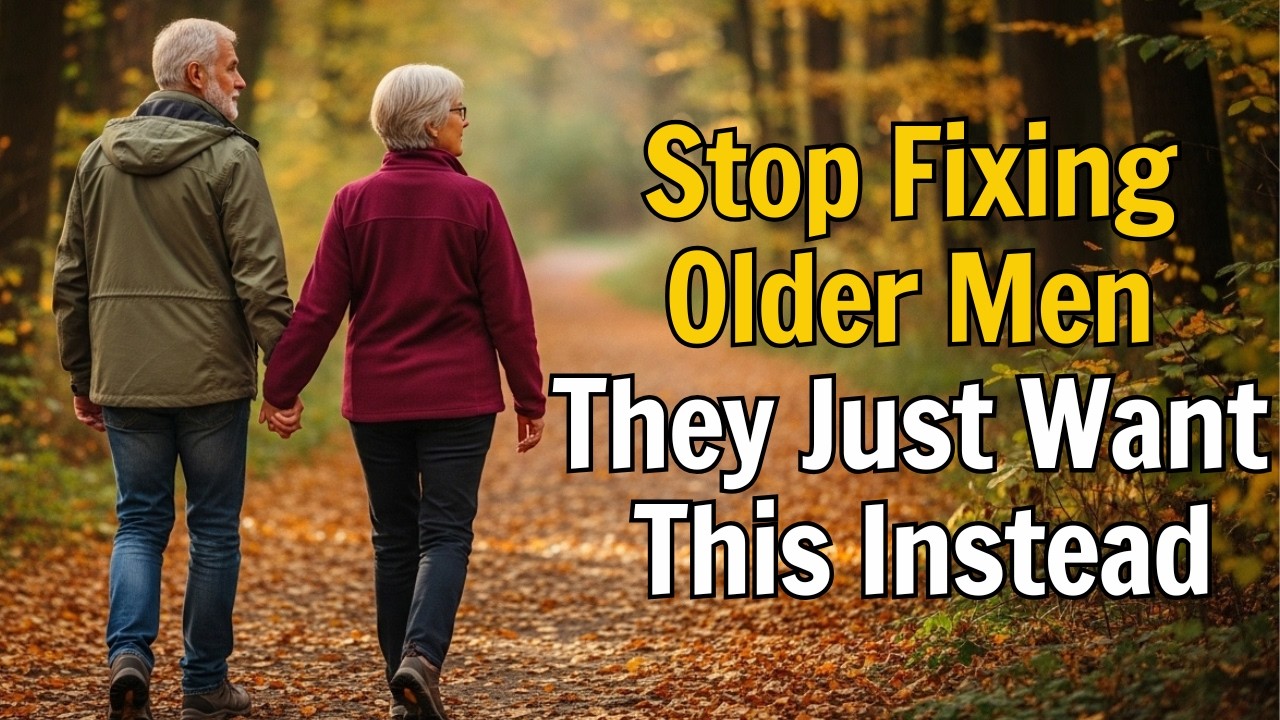 Stop Fixing Older Men. They Just Want This Instead.