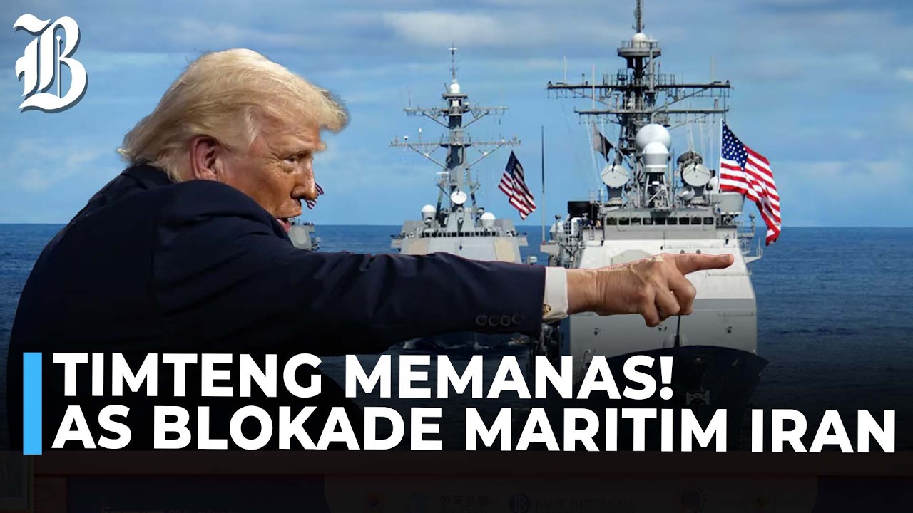 AS Resmi Blokade Maritim Iran, Ketegangan Timur Tengah Meningkat