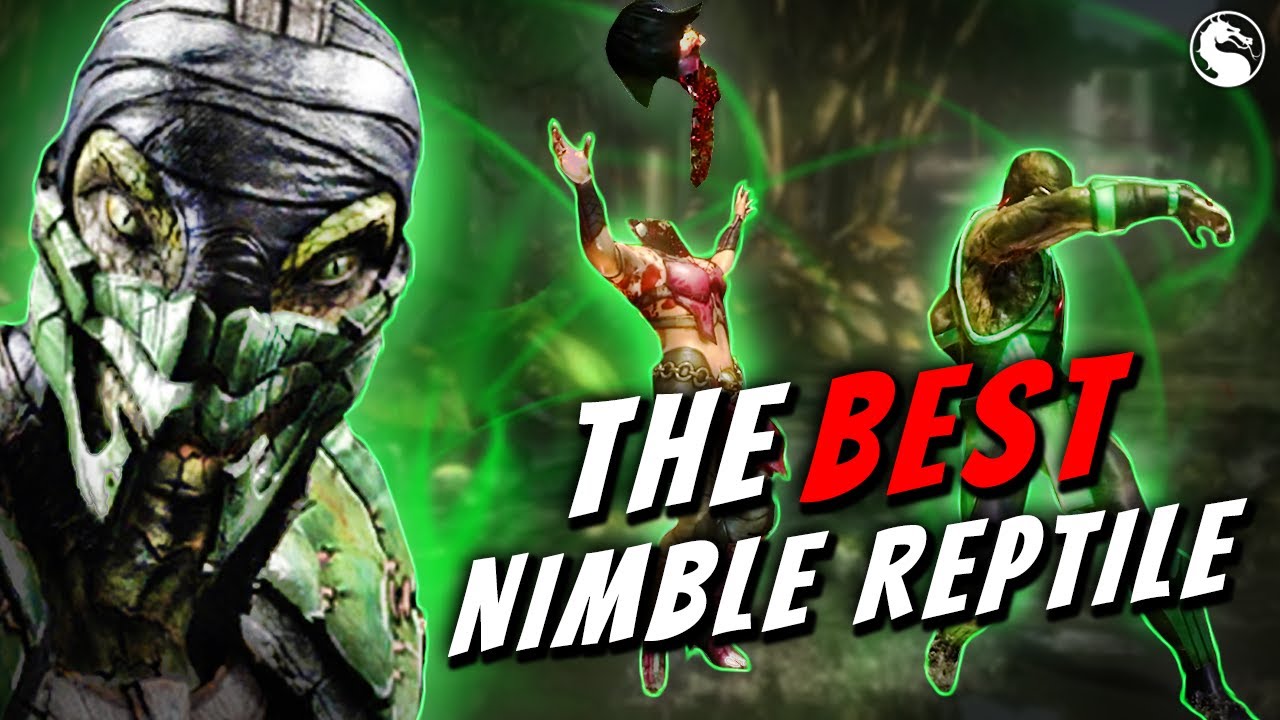 Это был ЛУЧШИЙ ПРОворный игрок-рептилия в MKX - Mortal Kombat X FT5 SET