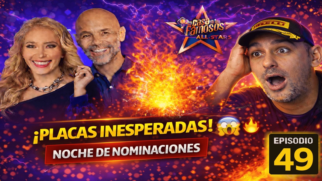 👉 &iexcl;LISTA EXPLOSIVA! 😳 Estos son los NOMINADOS | La Casa De Los Famosos | Episodio 49