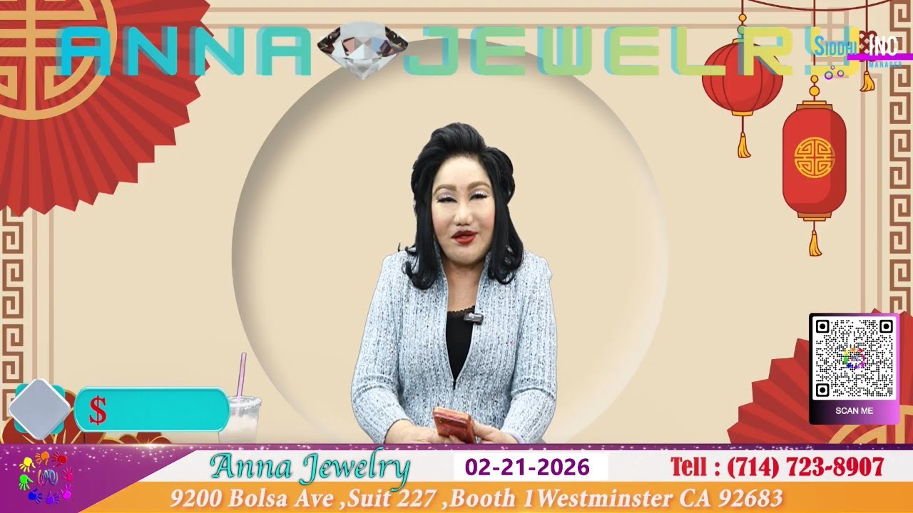 Anna Jewelry 2-21-2026 |NEW YEAR SALE 10% OFF|Nu Trang Cao Cap Phuoc Loc Tho#annajewelry #welivecali