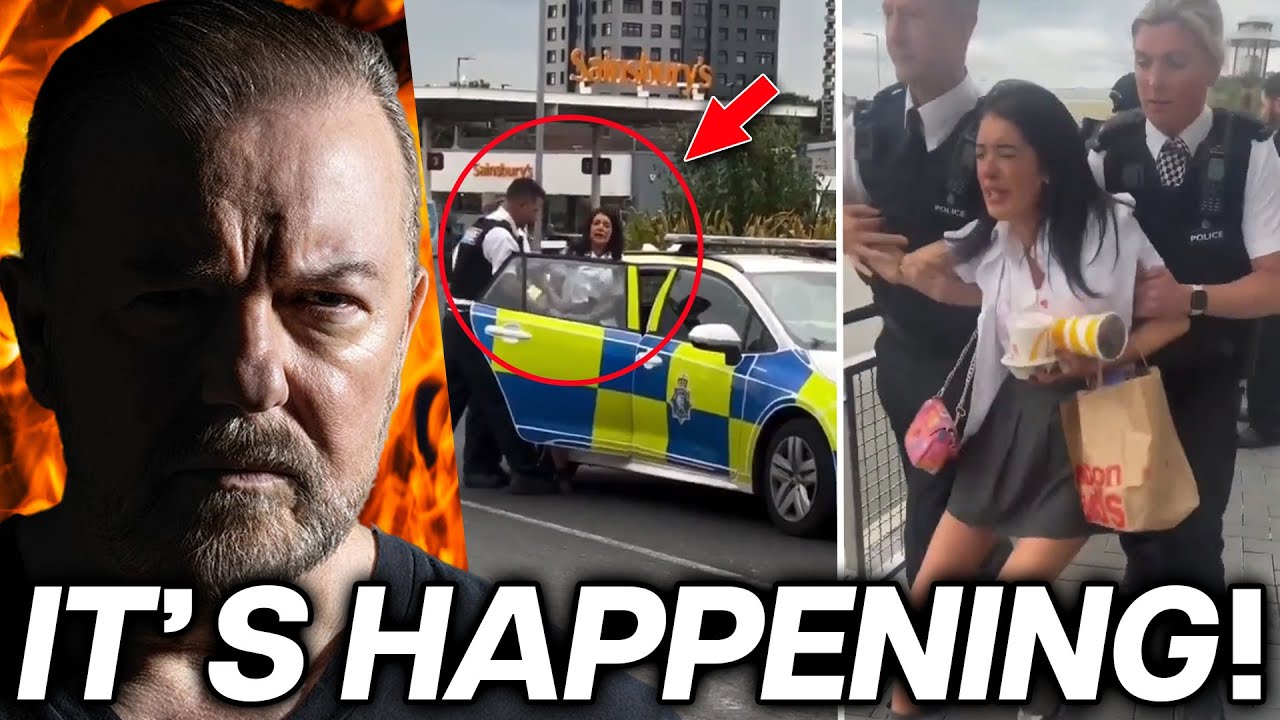 POOR UK Girl Gets Caught For Grabbing A Big Mac After 5pm - Ricky Gervais