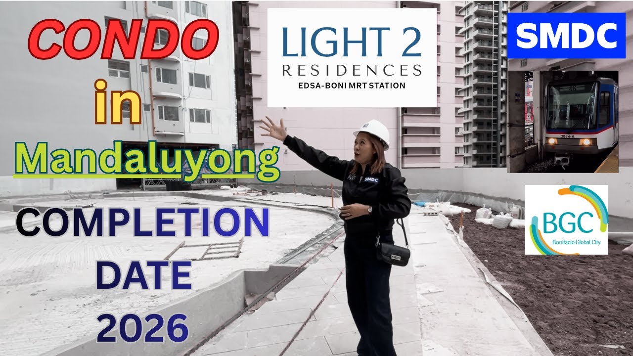 Turn Over 2026 Light 2 Residences Mandaluyong Boni MRT Near RFO UNITS Available 09295820542 Message