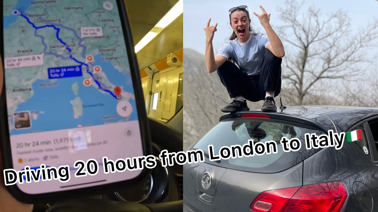 Solo driving from London to Italy!!