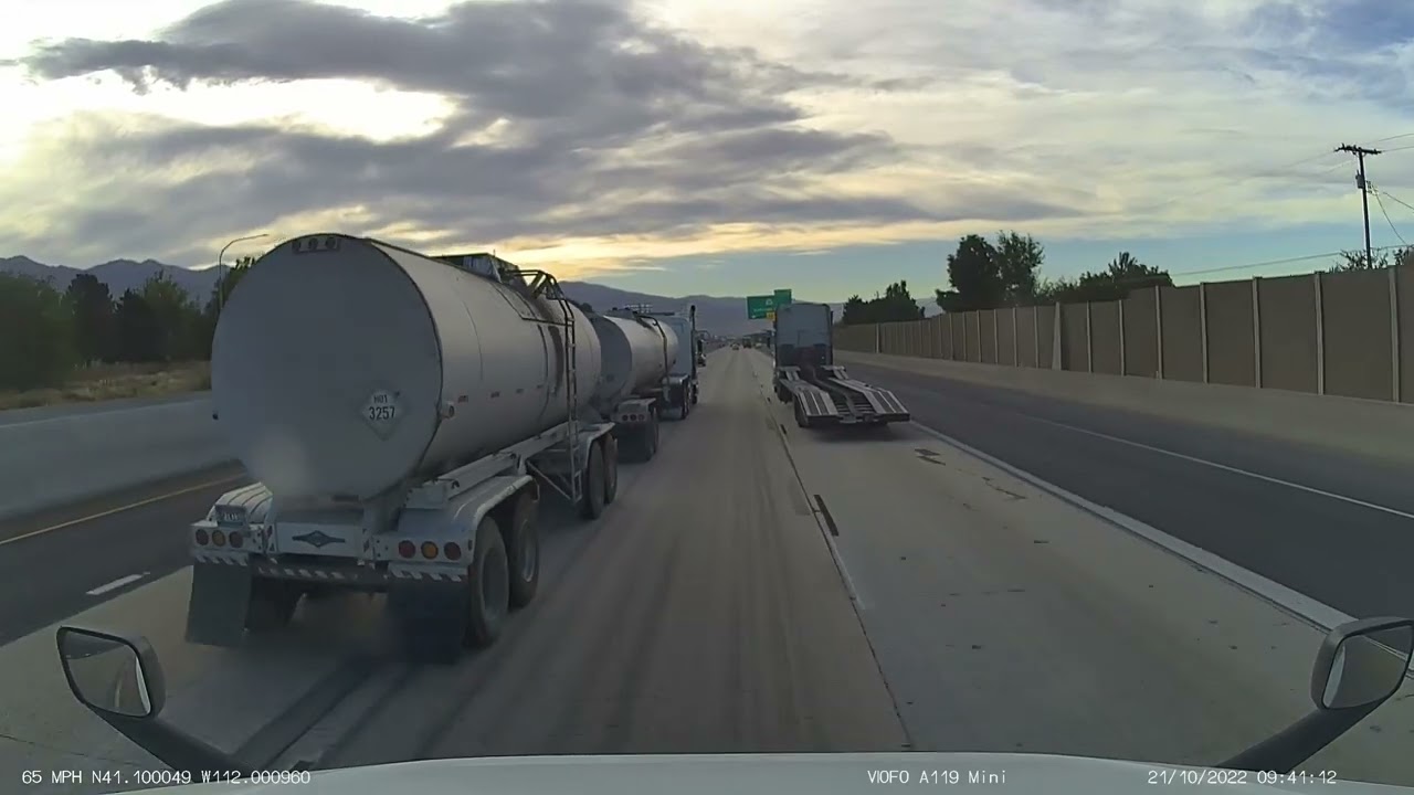 Road Rage Trucker Driver