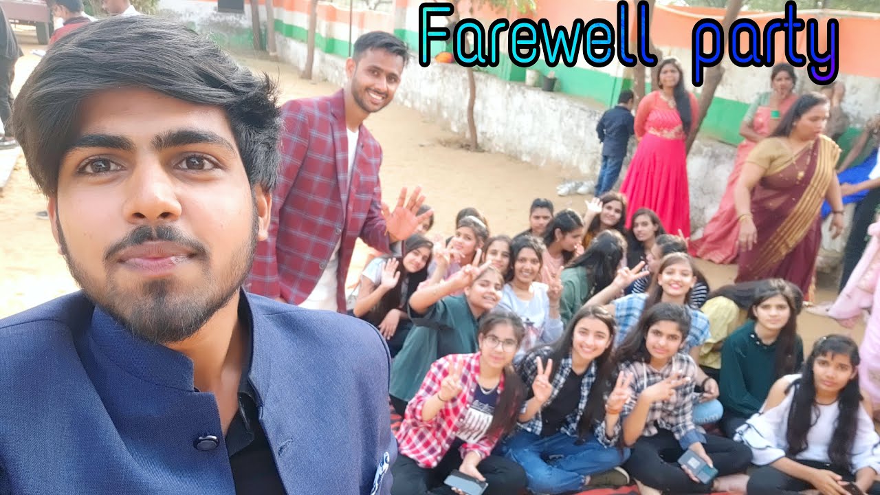 VLOG #5 | N.B.I. SCHOOL FAREWELL PARTY | #farewell_party #zahargamer #vlog