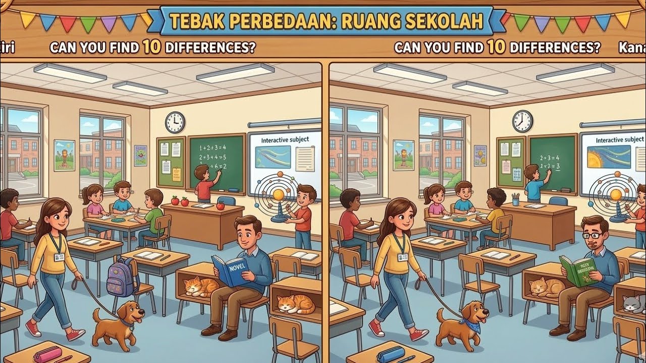 Ada Yang jago tebak perbedaan gambar? | Find easy