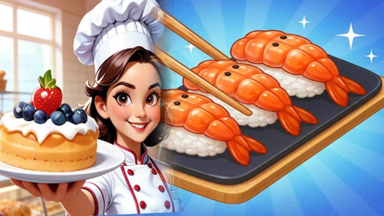 Sushi Bar Food Match Game Live Vertical Gameplay #shorts #gaming