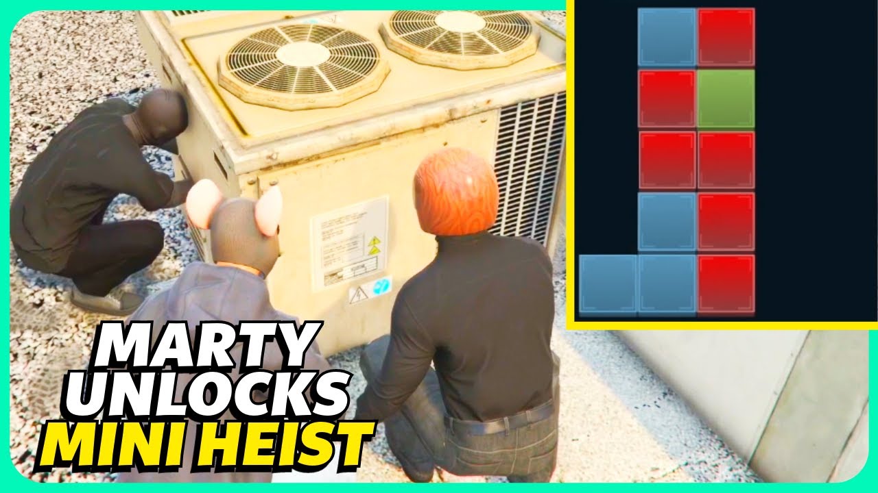 Marty Unlocks The FIRST AC Unit Mini Heist