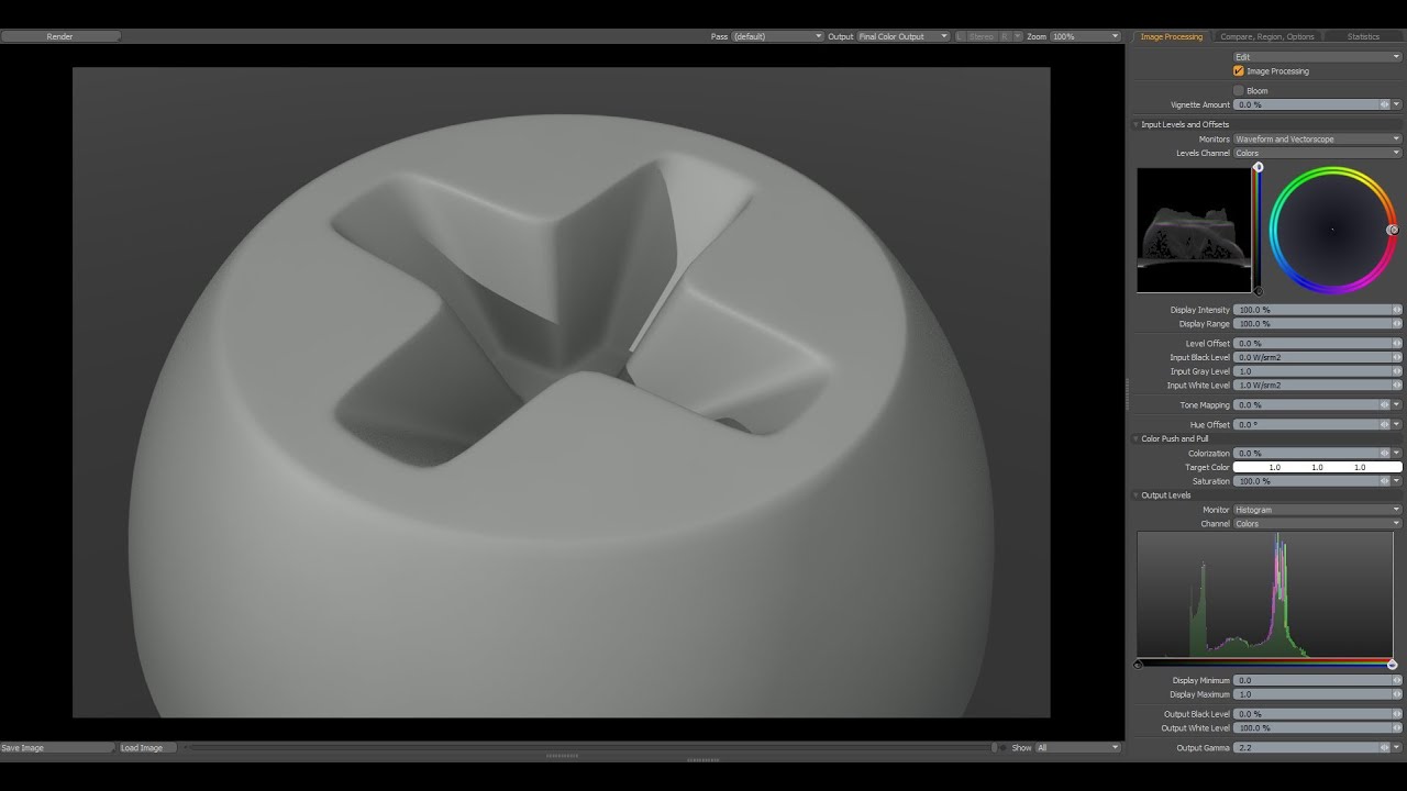Luxology Modo - Modeling a Cross Screw Head