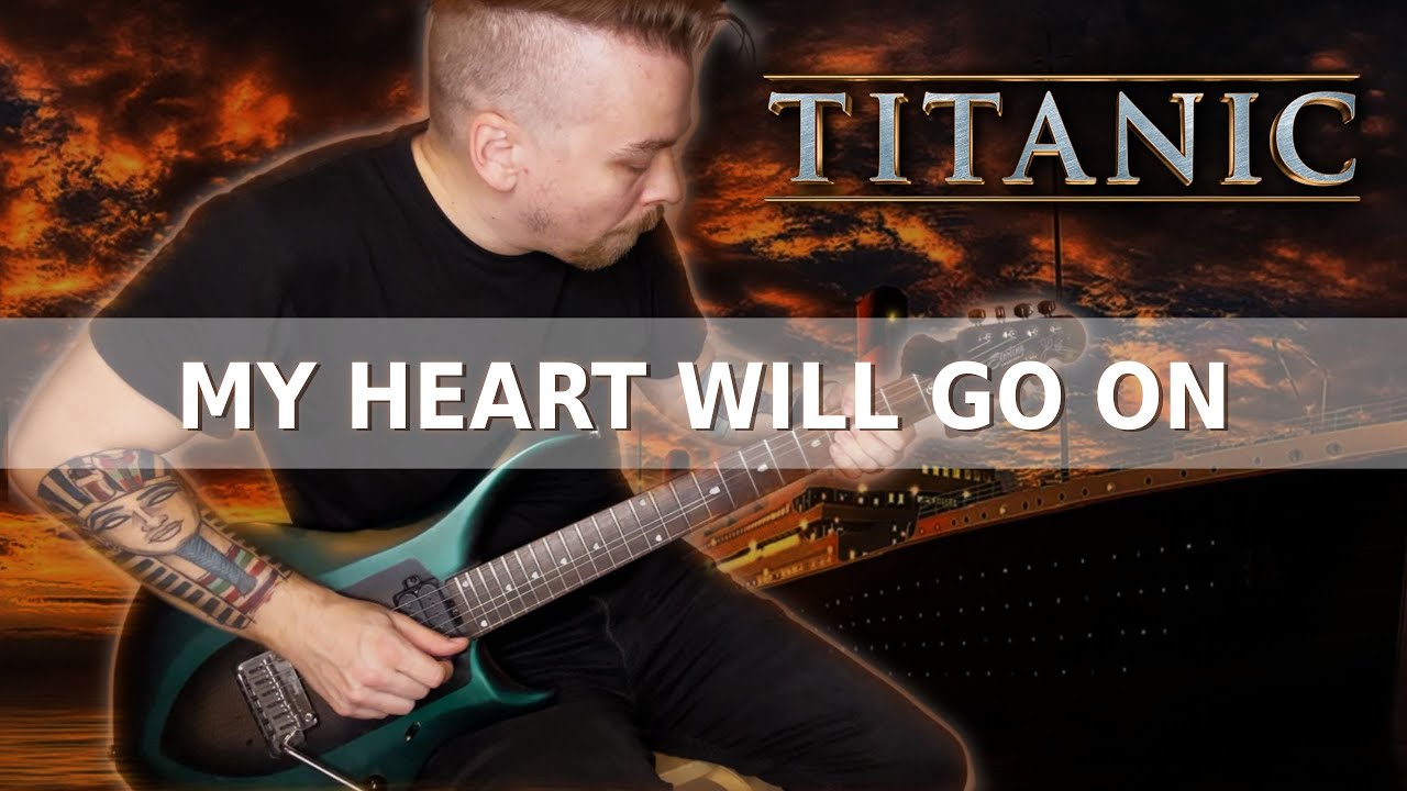 Titanic theme (Celine Dion) My heart will go on - Electric guitar cover by Zakl music