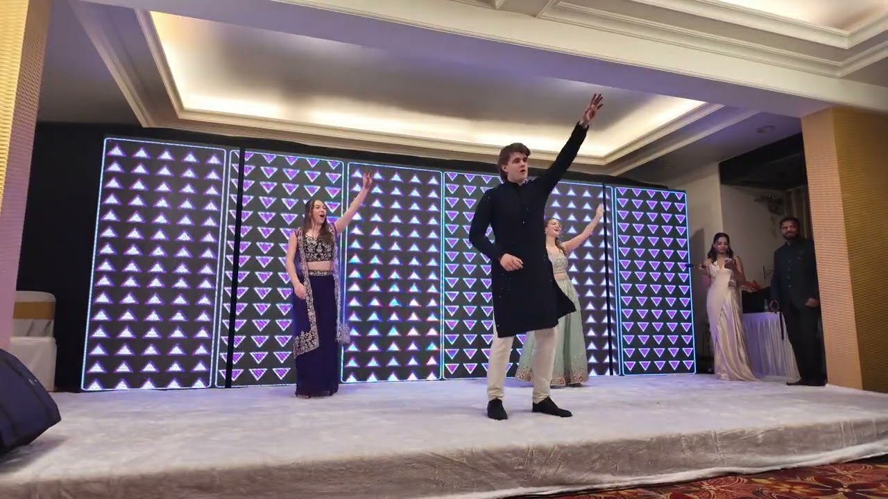 Theo, Gabby, Meg and Ri Bollywood Dance