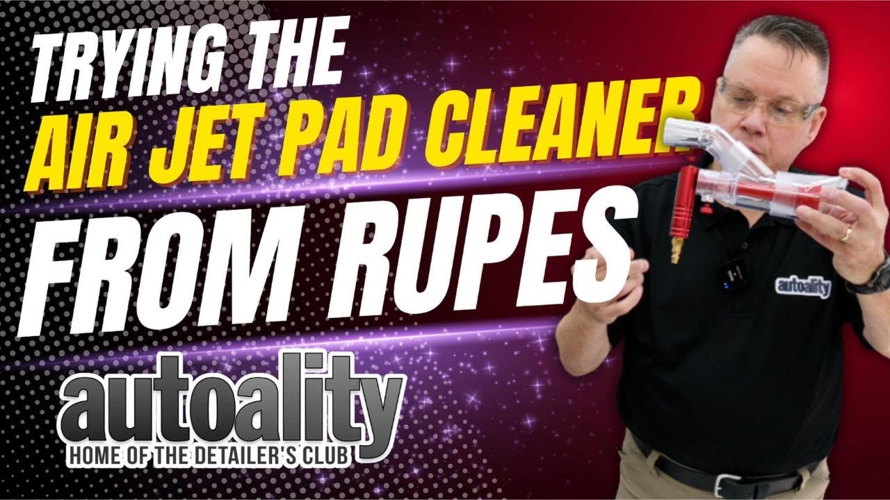 Dan uses the Rupe's Air Jet Pad Cleaner, addresses some of your concerns too