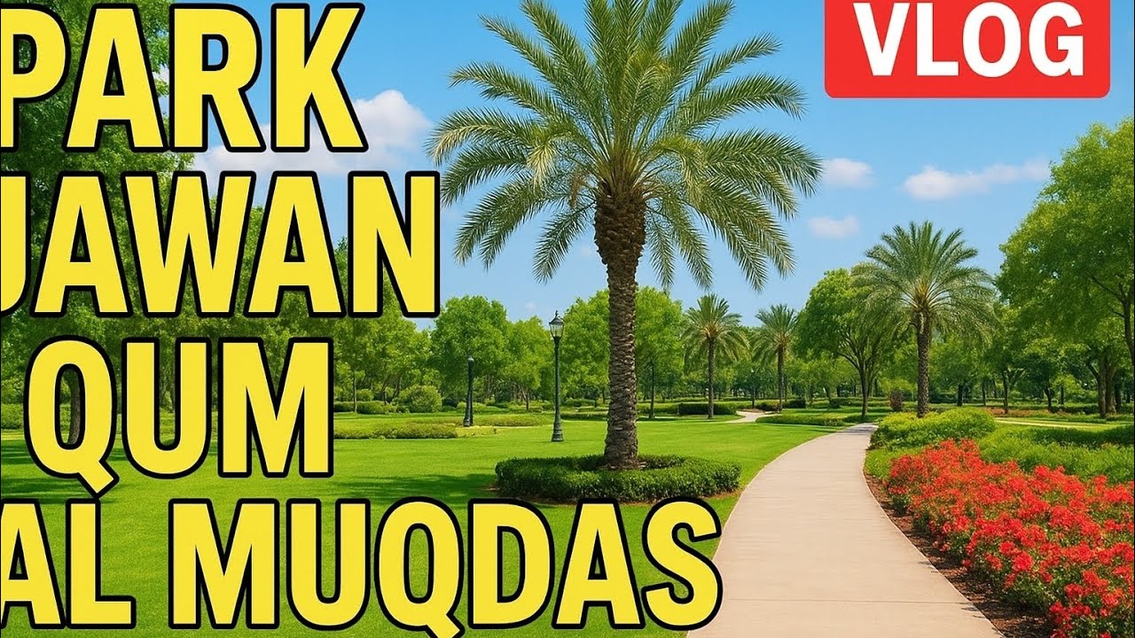 A Peaceful Stroll Through Park Jawan | The Beauty of Qom, Iran // Arif Alijani