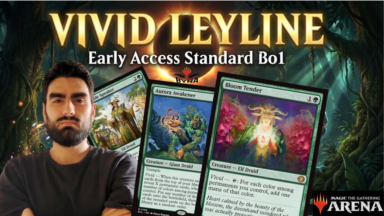 VIVID LEYLINE Standard Bo1 #magicthegathering   #mtg #mtgarena