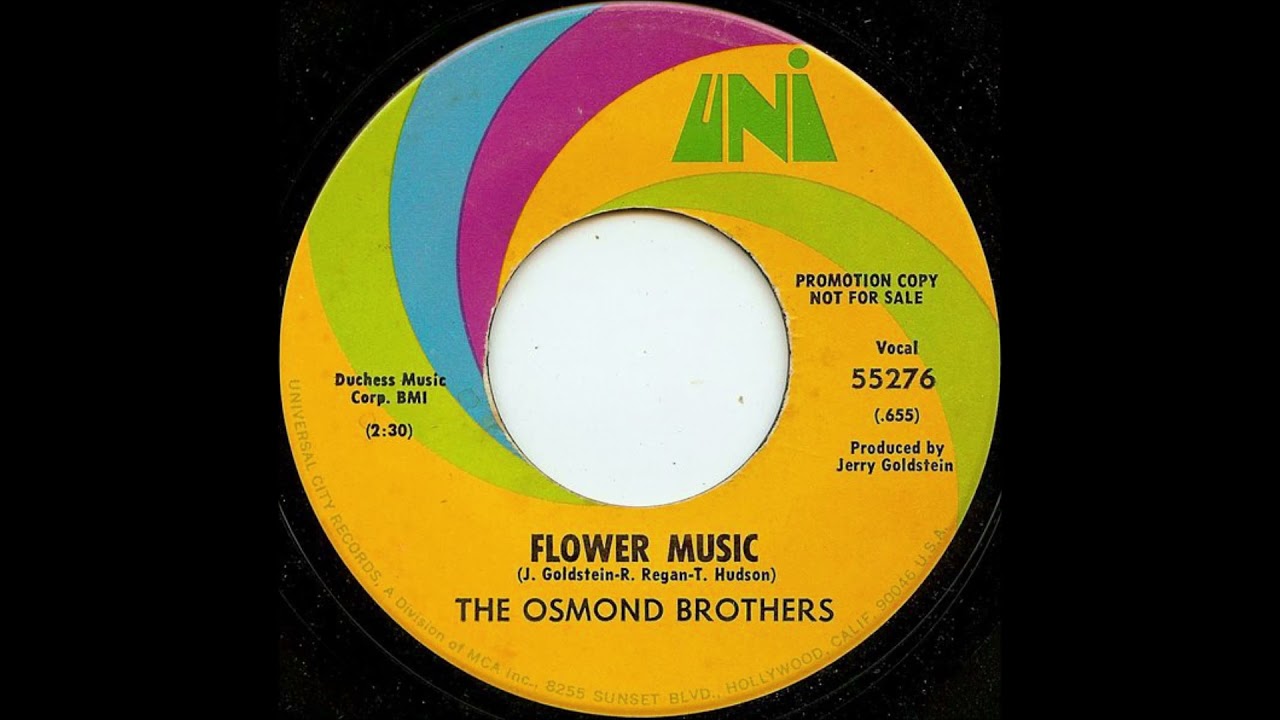 The Osmond Brothers - Flower Music 1967