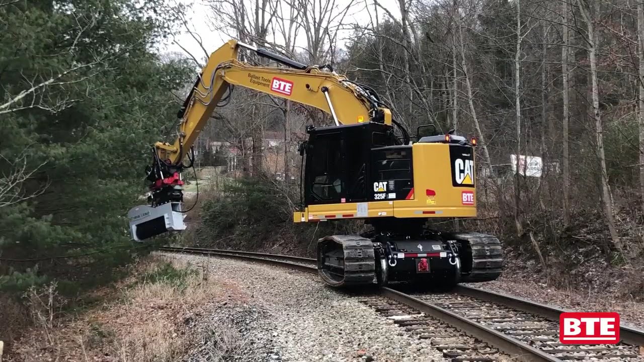 The BTE-325 Hi-Rail Excavator