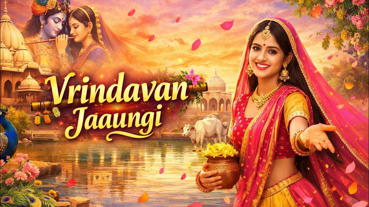  🌼 Vrindavan Jaaungi | Radha Rani New Bhajans 2026 | Nonstop Radhe Krishna Bhajan 🙏