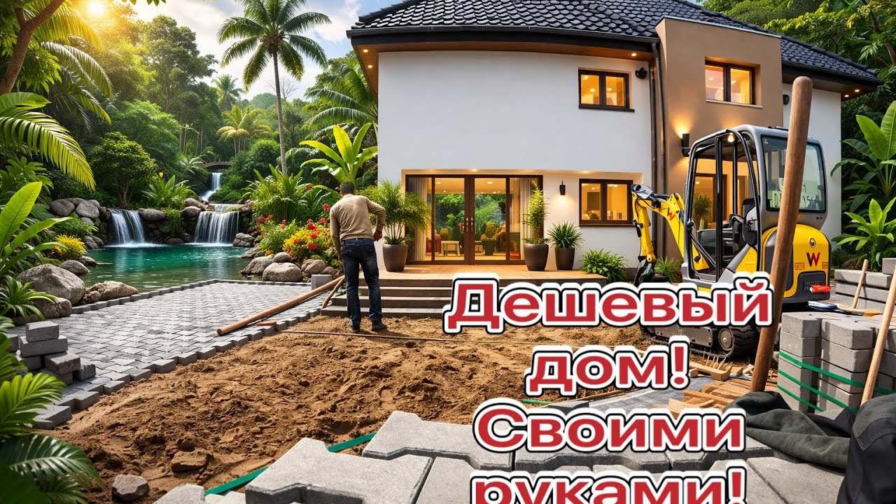 #Построили дешевый многосемейный дом! #делал сам #где только мог#