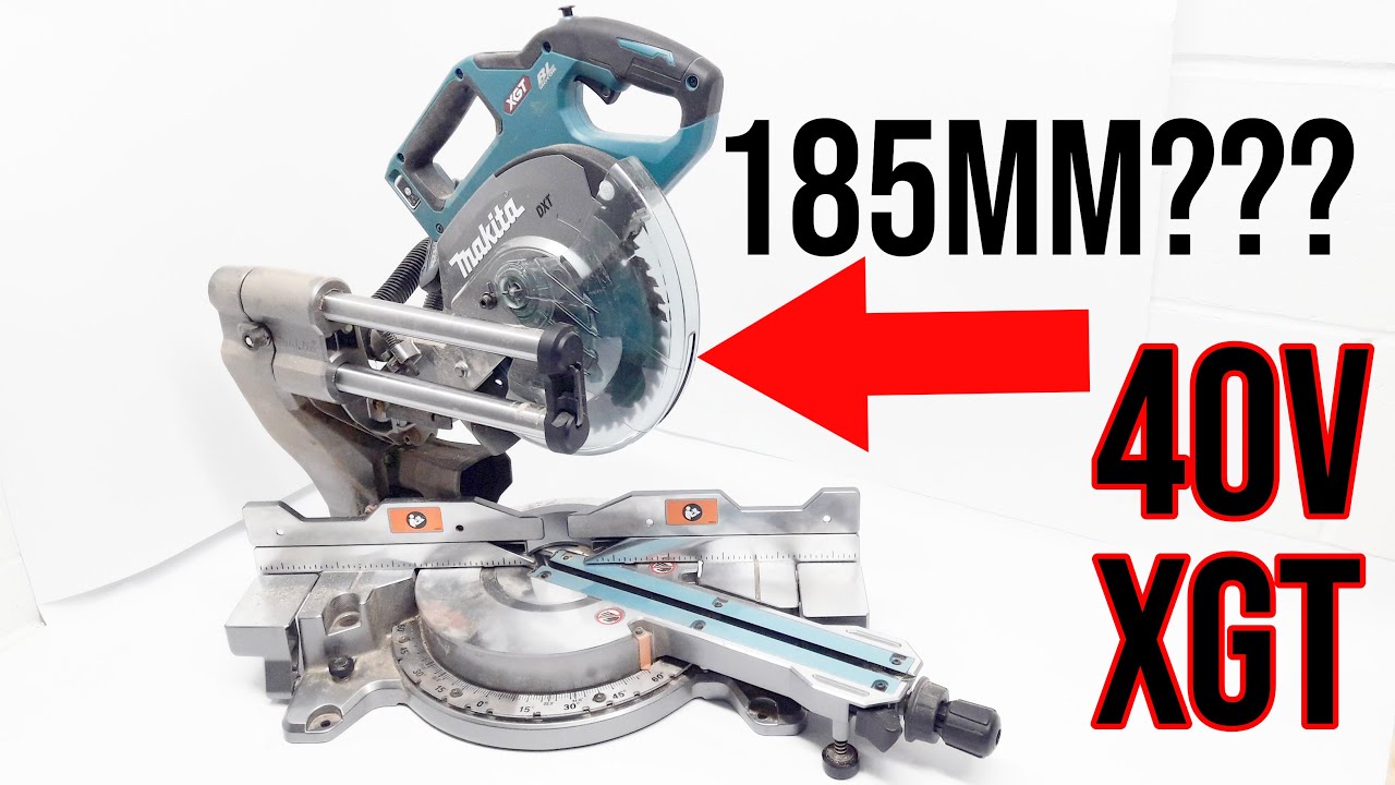 Makita XGT 40v Max Mitre Saw | 185mm Blade VS 216mm Blade | How is the Dust Extraction?