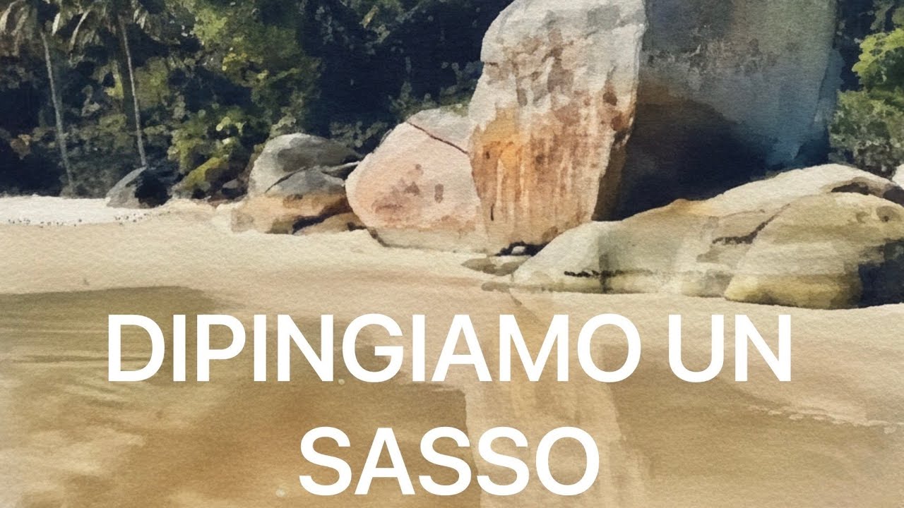 DIPINGERE UN SASSO