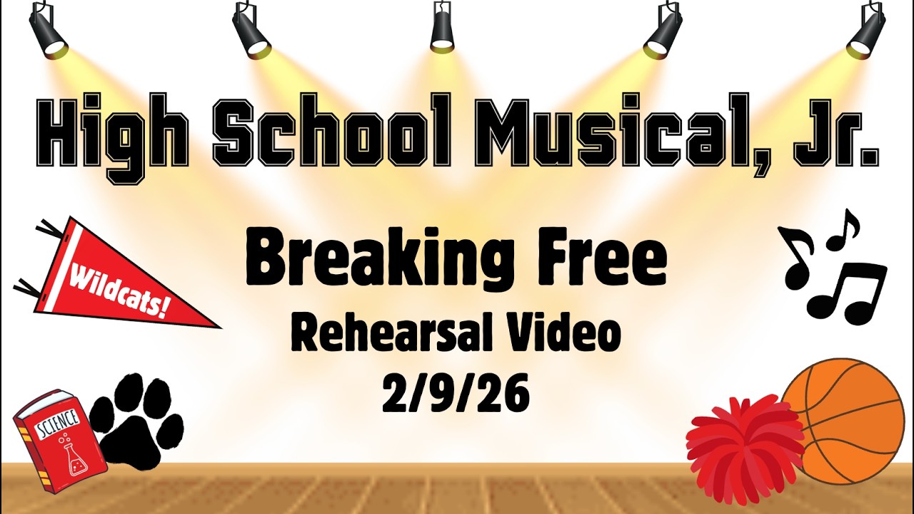 HSM: Breaking Free Rehearsal Video 2/9/26