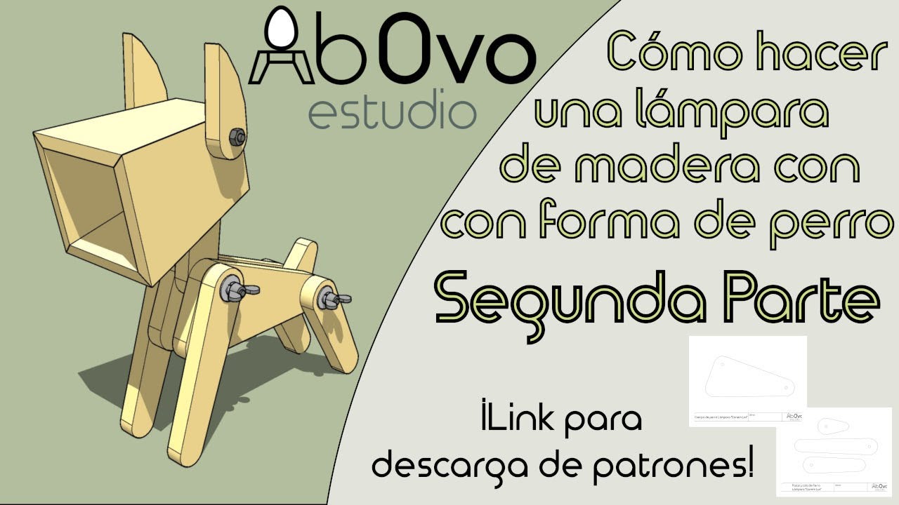 Cómo hacer una lámpara con forma de perrito - Segunda parte - Cuerpo y extremidades