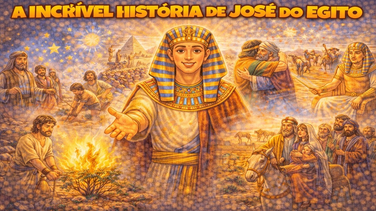 A INCRÍVEL HISTÓRIA DE JOSÉ DO EGITO...