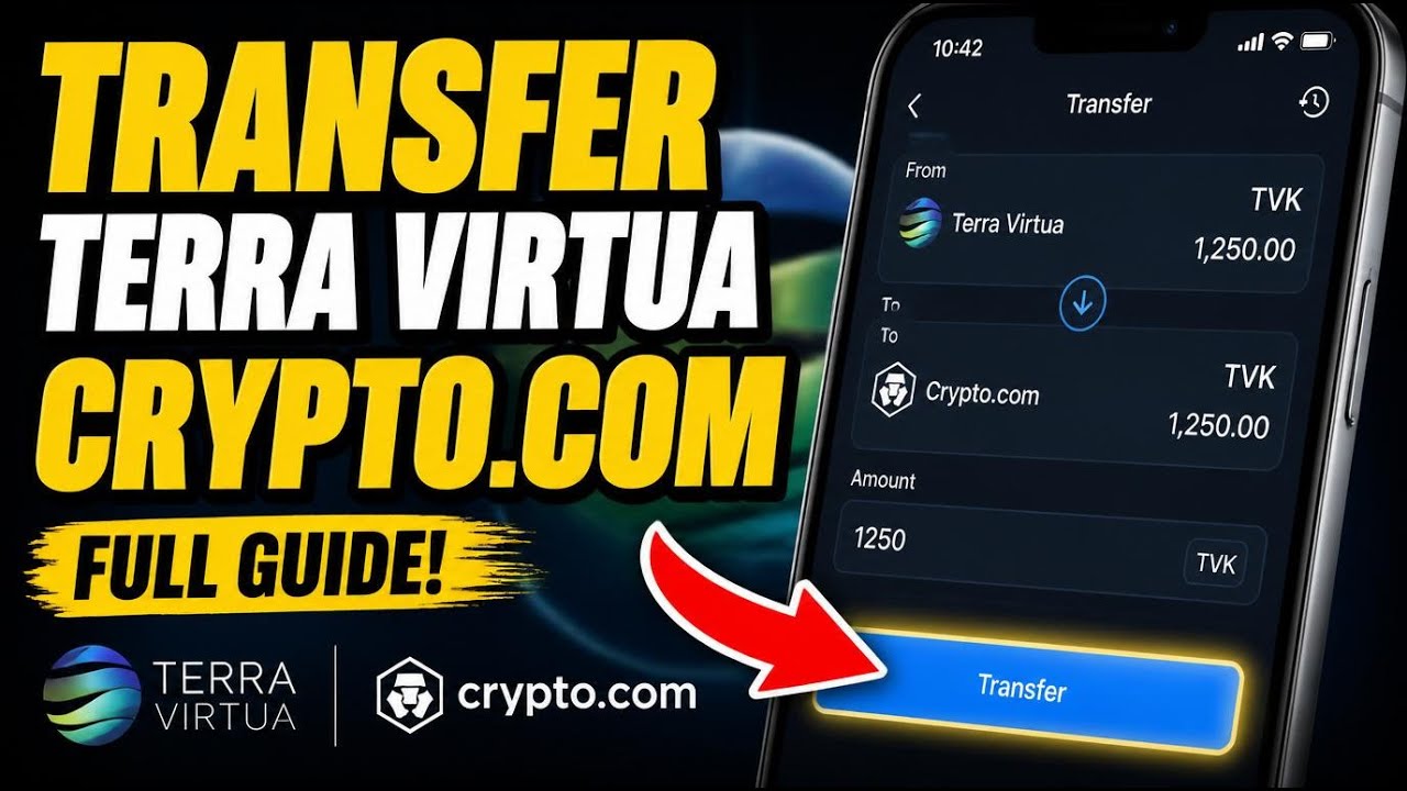 How to Transfer Terra Virtua with Crypto.com - Full Guide