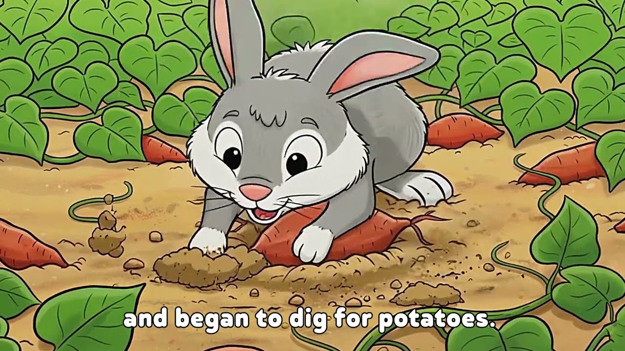 นิทานภาษาอังกฤษสำหรับเด็ก| Bunny Smarty| เจ้ากระต่ายฉลาด