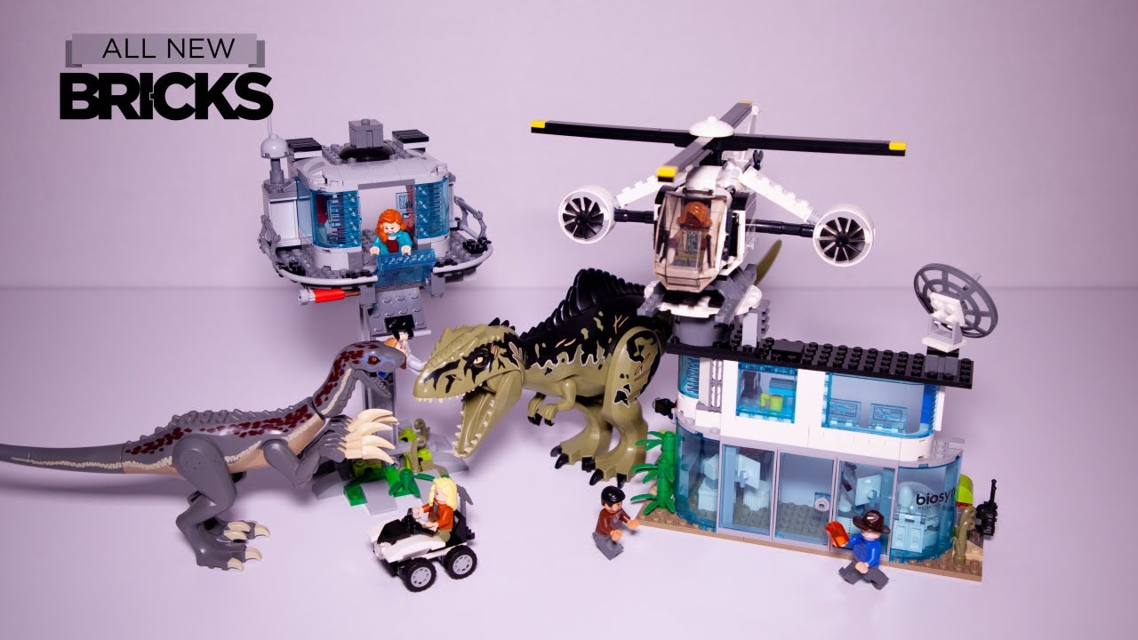 Lego Jurassic World 76949 Giganotosaurus & Therizinosaurus Attack Speed Build