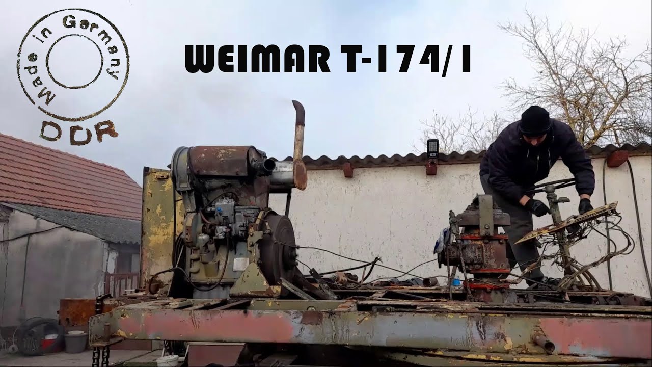 Fortschritt Weimar T-174/1 2022 | DDR Bagger T174