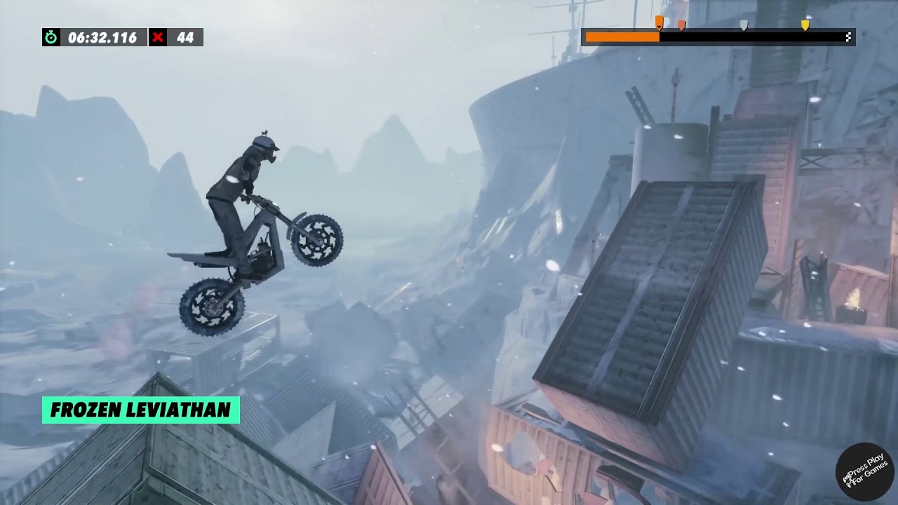 Trials Rising Crash n Sunburn All Extreme Tracks