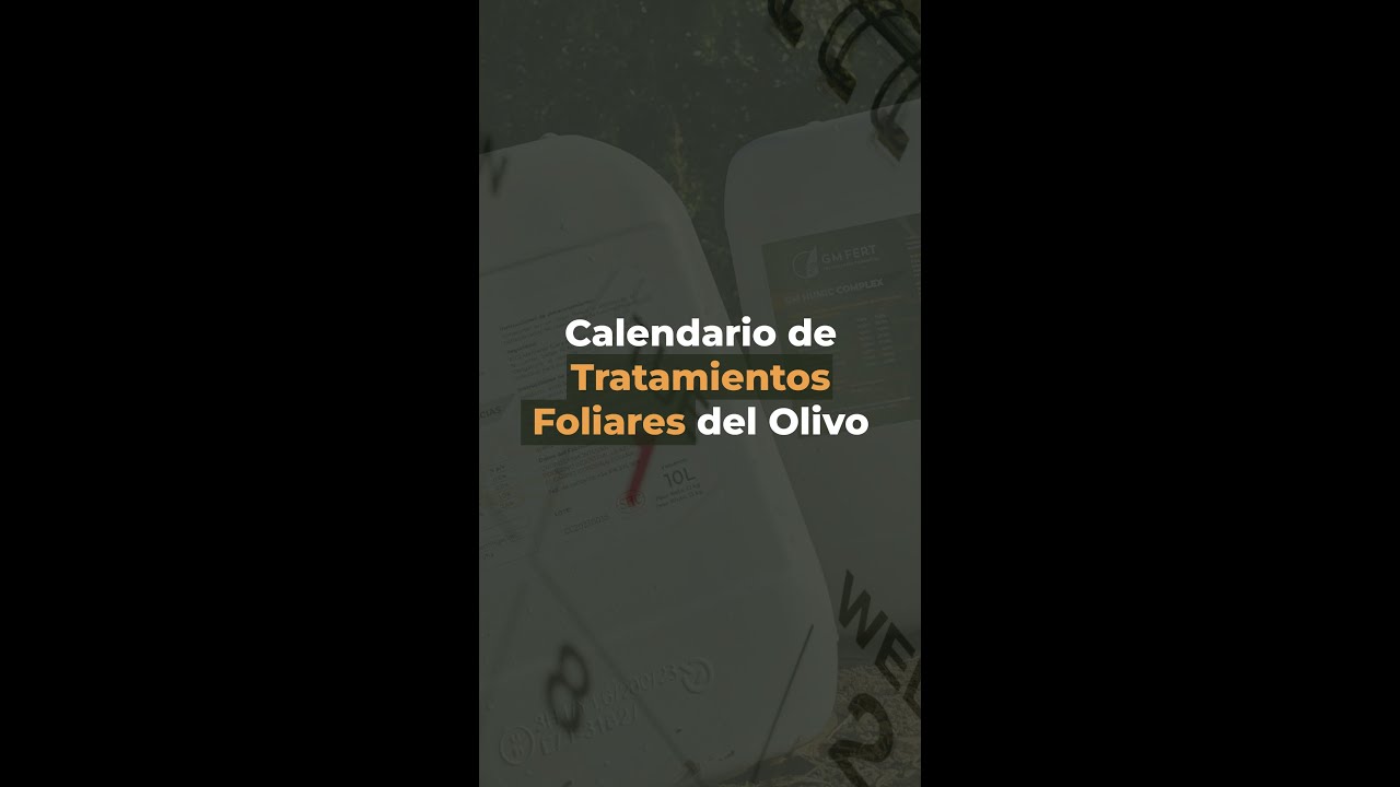 Calendario de Tratamientos Foliares del Olivo