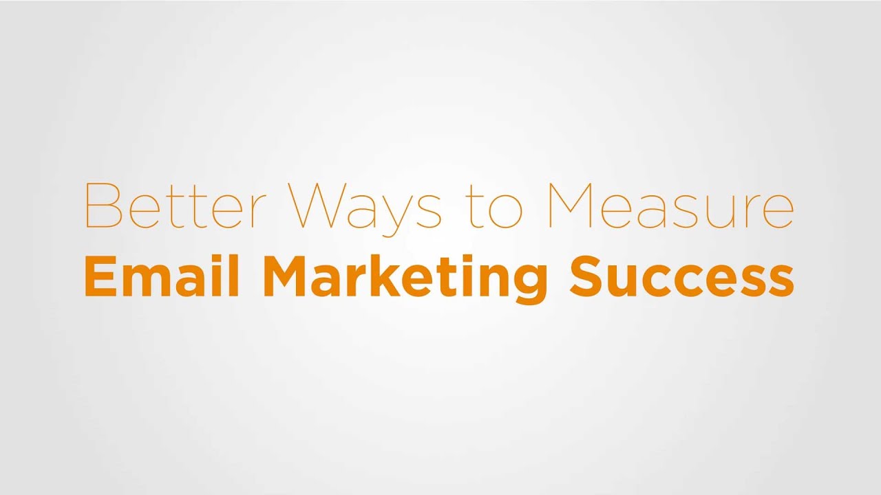 Spark: Better Ways to Measure Email Marketing Success