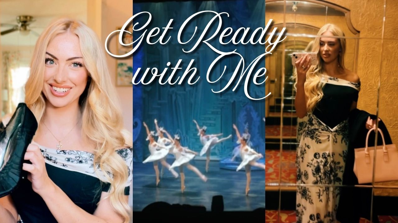 Get Ready With Me for The Ballet! 🩰❄️🖤 || GRWM || Drugstore Makeup, Chats, and Choosing an Outfit!