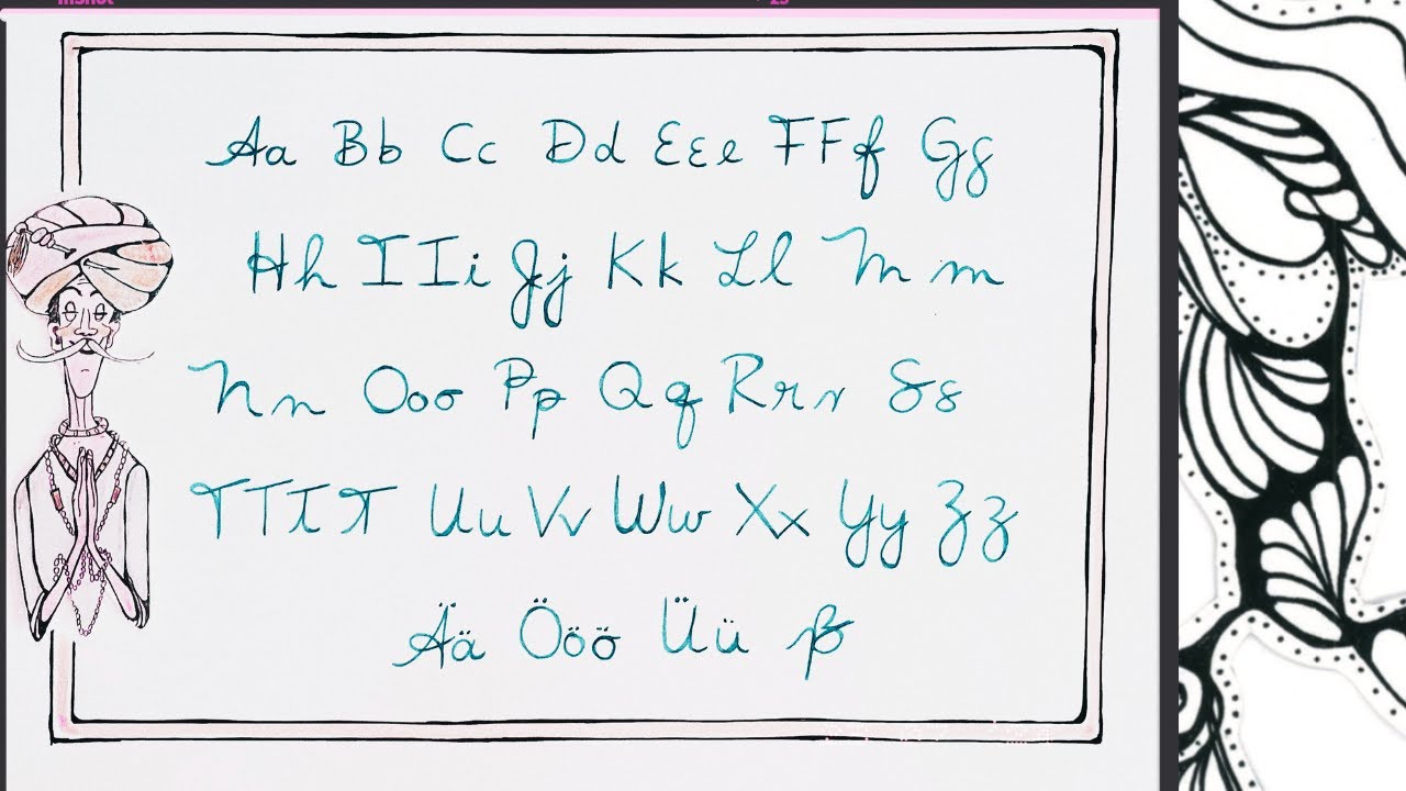 Buchstaben Symbole Bedeutung | Vimala Rodgers | Alphabet und Graphologie