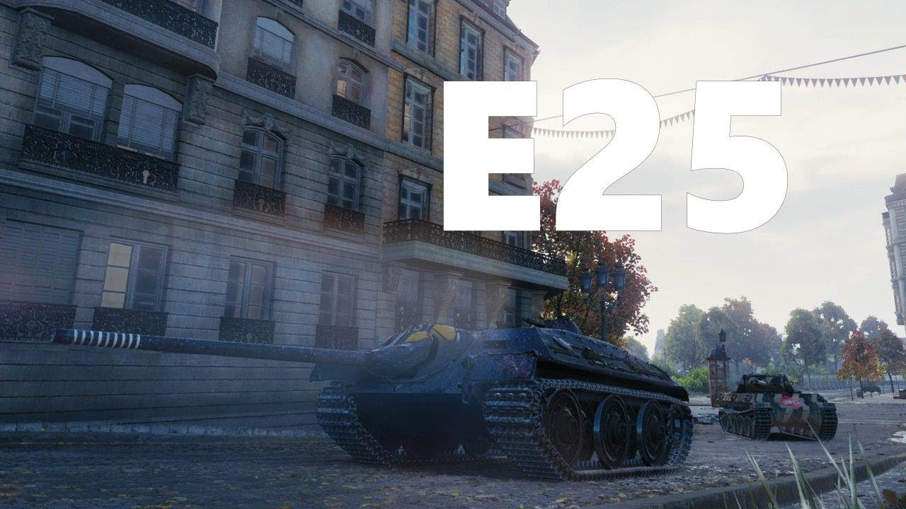 E25 The little monster 5.9K DMG 7 Frags wot complete 4K