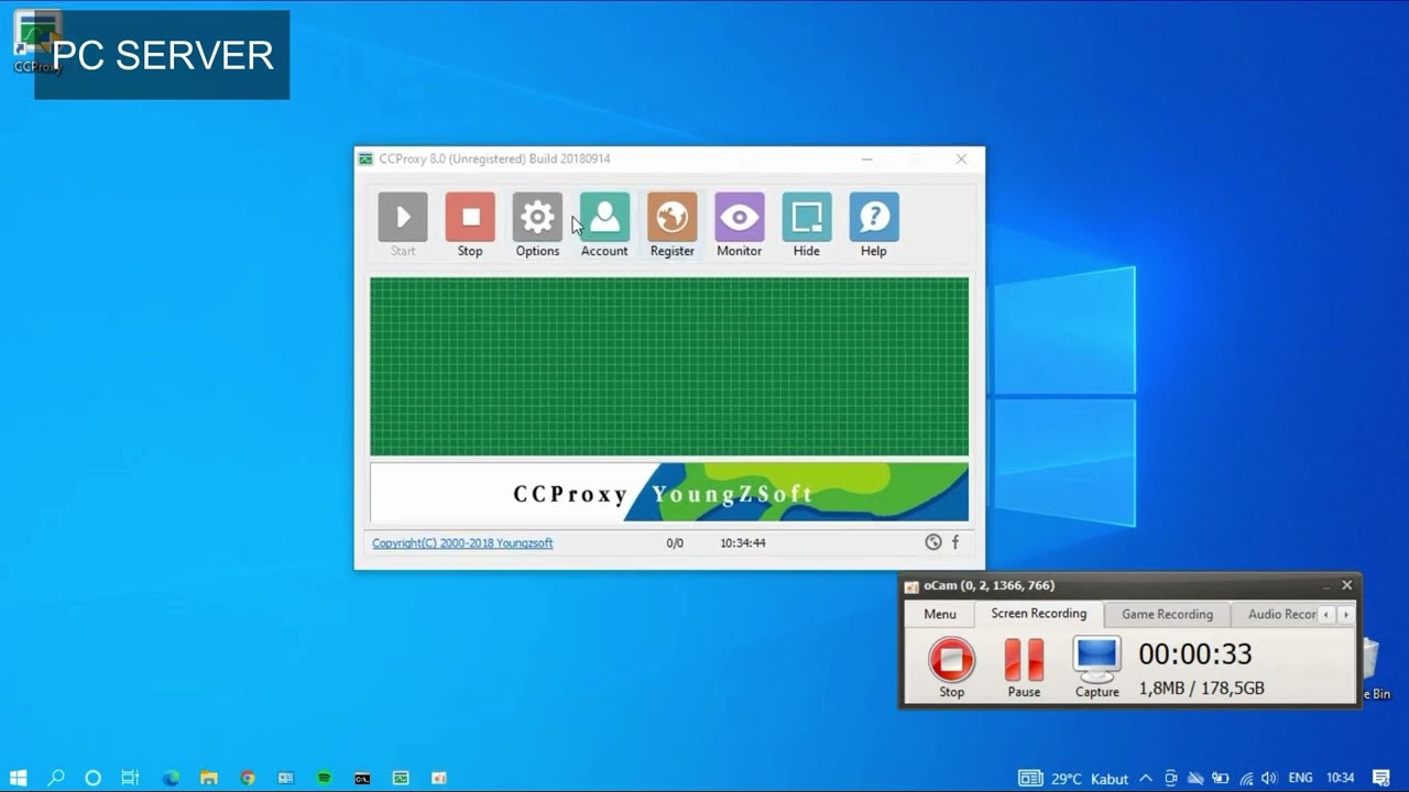 Implementasi Administrasi Jaringan Komputer Menggunakan CC Proxy