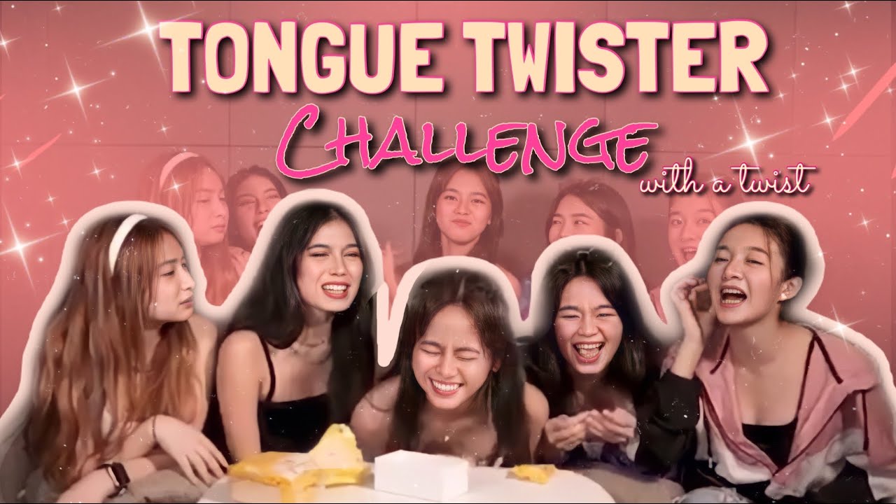 Tongue Twister Challenge | ASHTINE OLVIGA