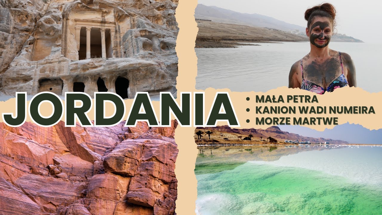 🇯🇴 Skarby Jordanii -  co warto zobaczyć ? Mała Petra, Kanion Wadi Numeira, Morze Martwe #petra
