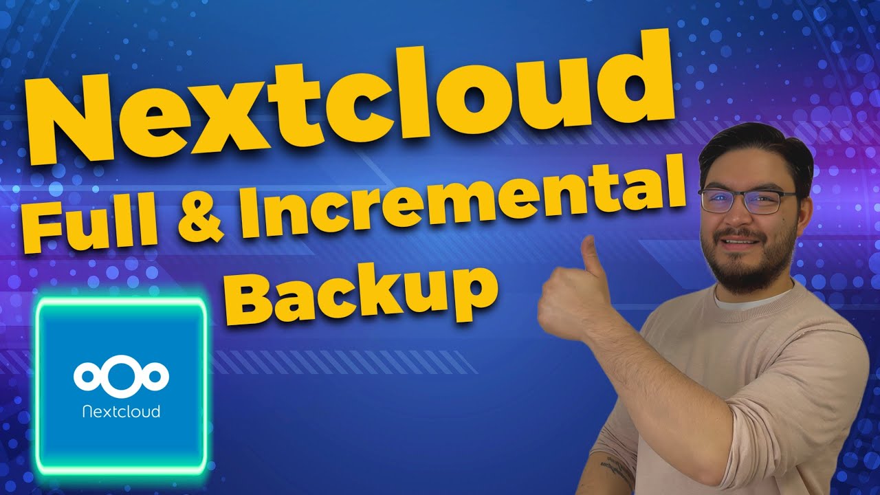 Резервное копирование Nextcloud: всё правильно! Полное и инкрементальное на Linux с Docker (руков...