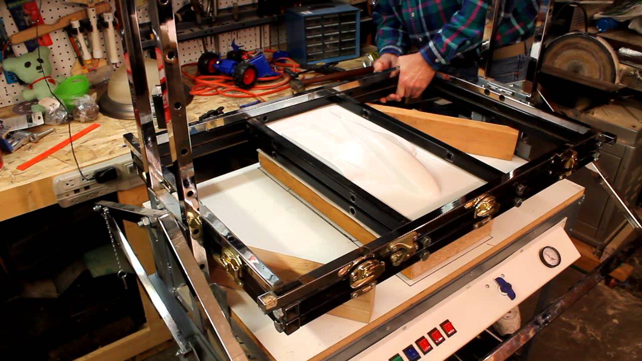 Vacuum forming the Batleth