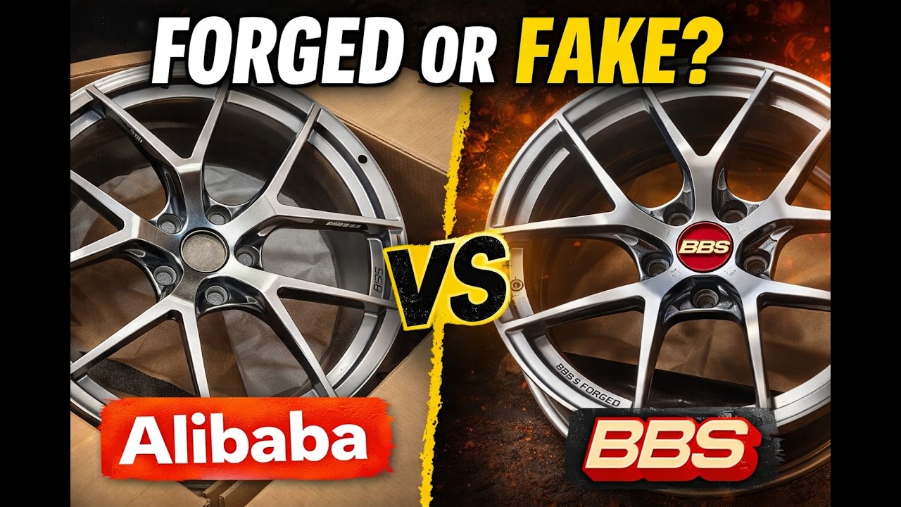 Кованые диски Alibaba против дисков BBS? Диски в стиле FI-R на заказ (полный обзор + технический ...