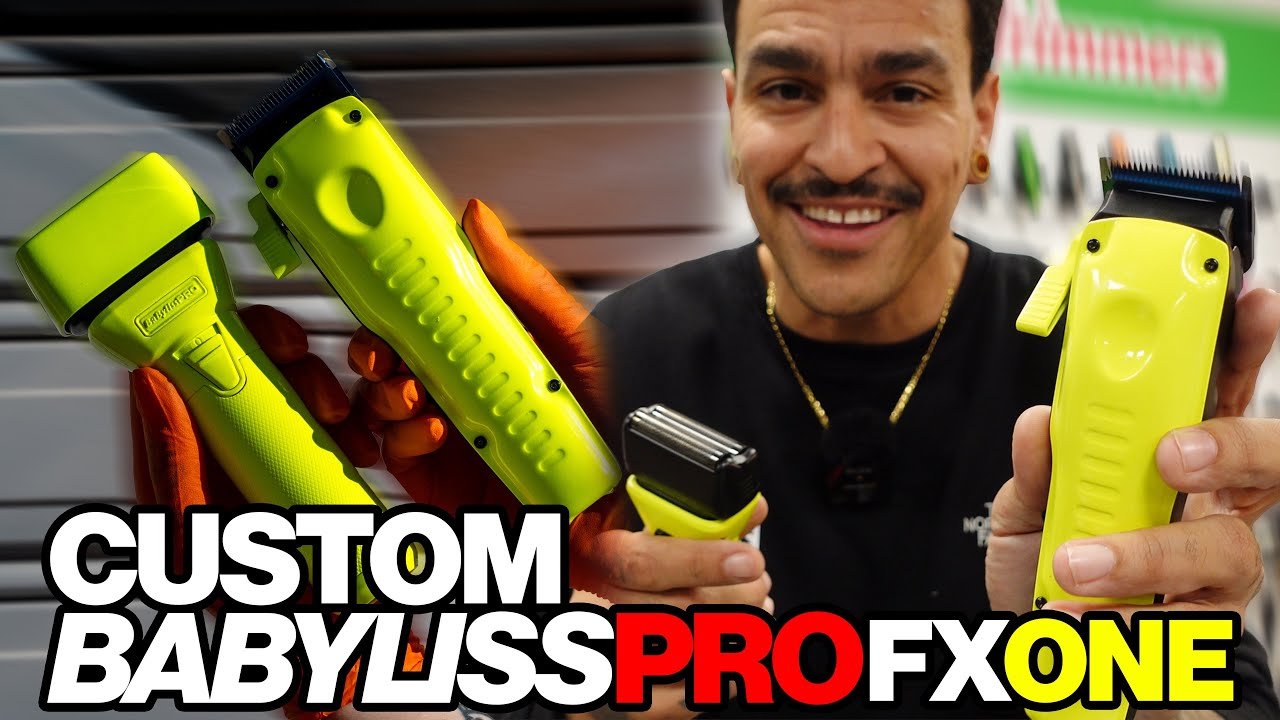 Beneficios del Personalizando de Clippers   FX ONE de Babyliss Amarillo Fluor 