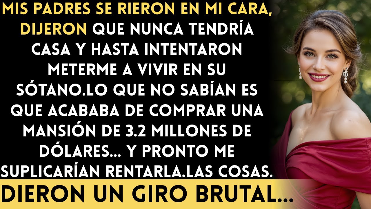 Mis padres dijeron que nunca tendría casa… y luego intentaron rentar la mansión que construí...