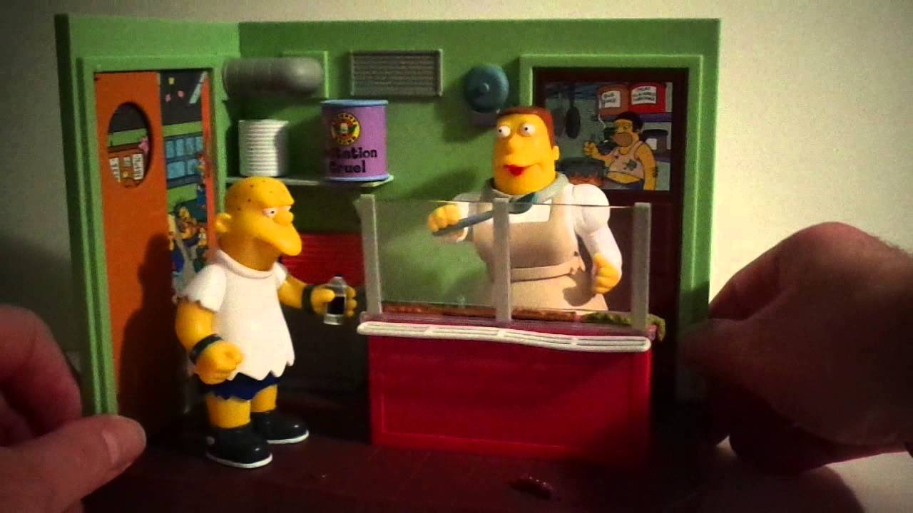 The Simpsons Cafeteria with Lunch Lady Doris and more