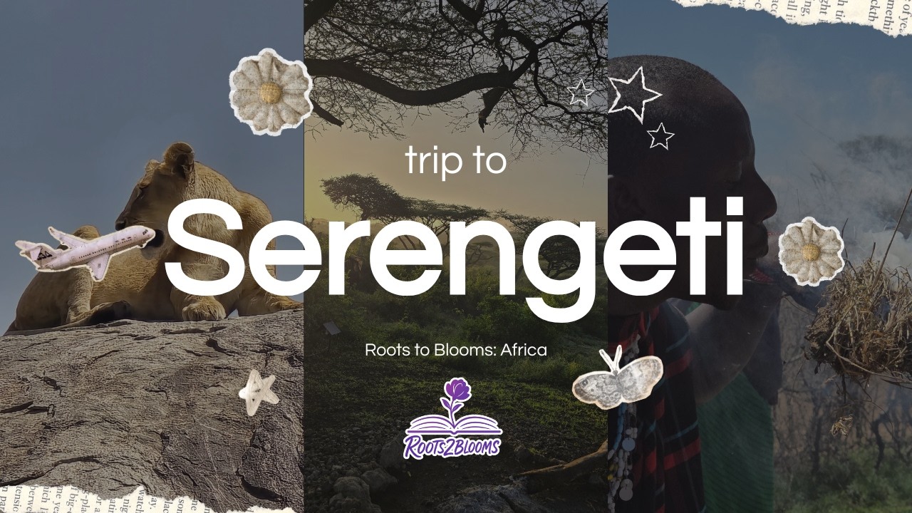 From Chicago to Africa 🌍 | Serengeti National Park Safari Experience | Southside Blooms Travel Vlog