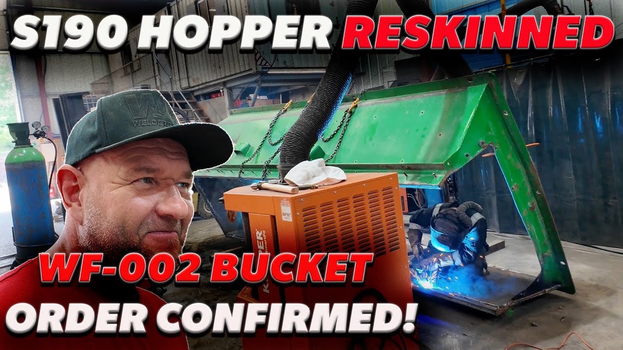 We Restore This S190 Hopper! & 50T Riddle Bucket Order is In!