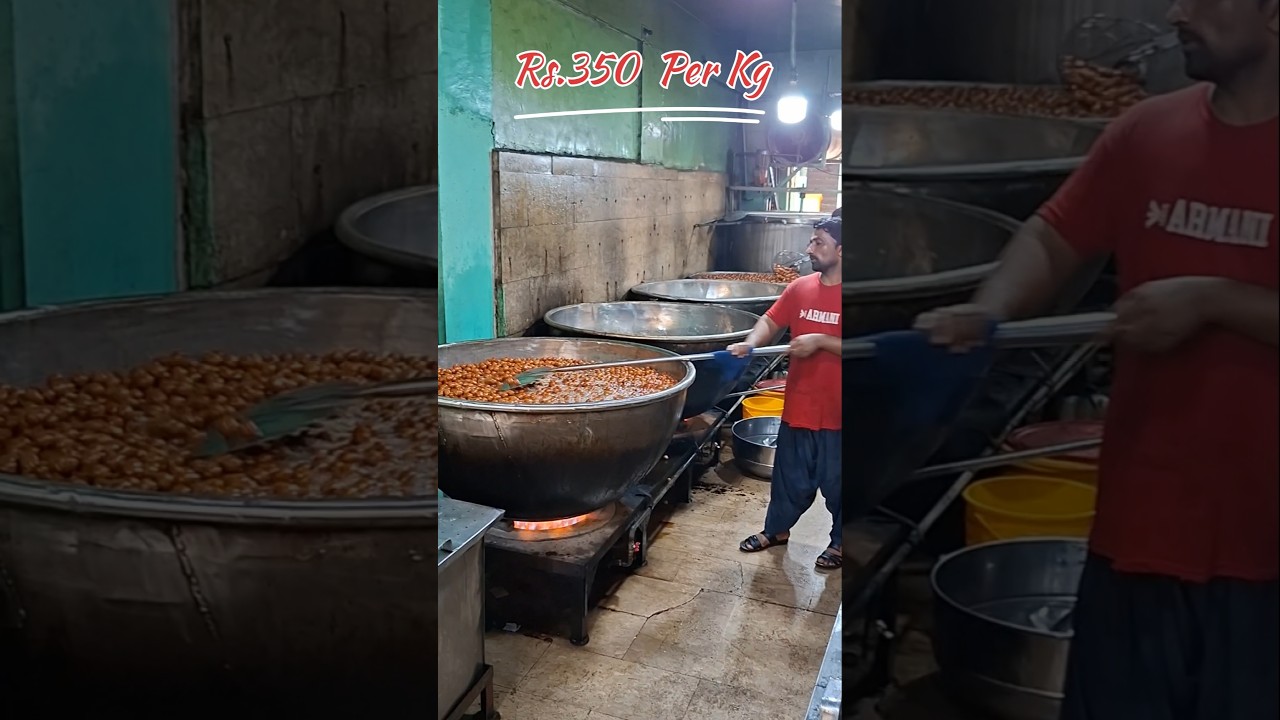 Mithai  Factory - Traditional Pakistani Mithai (Sweets) -- Mithai Gali Liaquatabad. #food